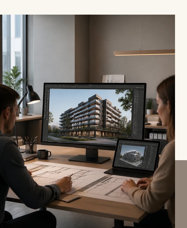3D визуализация архитектуры и объектов строительства в Кизилюрте