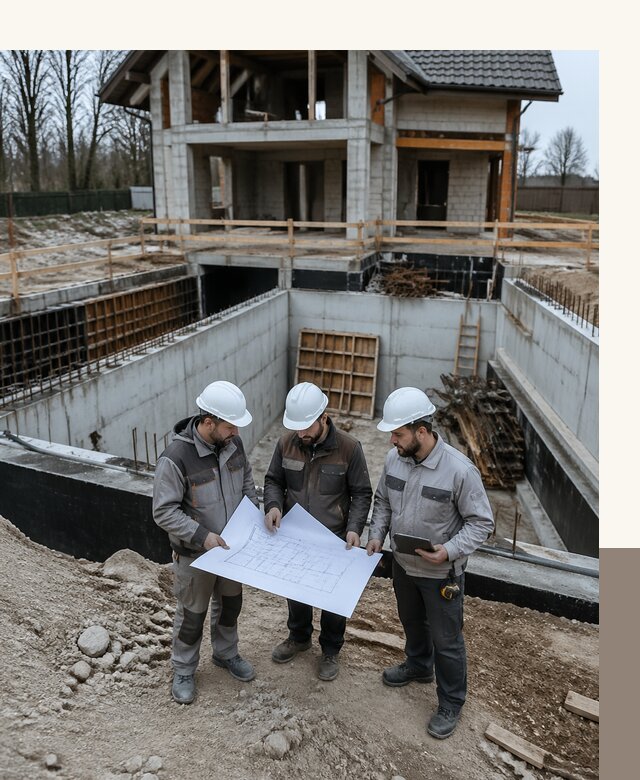 Проектирование и строительство домов с подвалом под ключ в Кизилюрте
